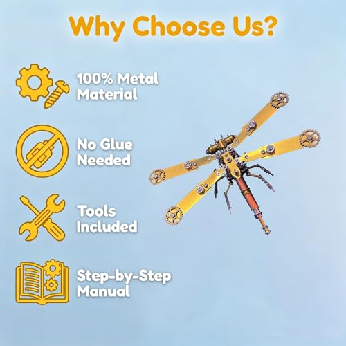 3D Metal Puzzles Model Kits for Adults