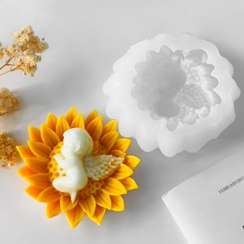 Flower Candle Molds