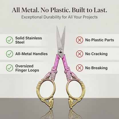 Crochet Scissors with Cover