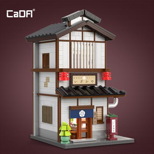 Master C66019W Japanese Style Yakitori Izakaya House Building Set
