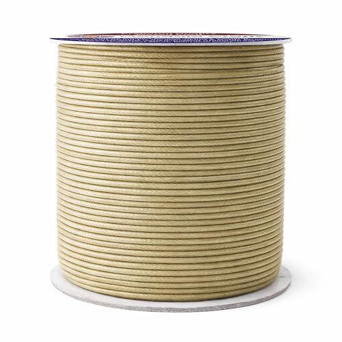 1.5mm Beige Waxed Cord (327 Foot)