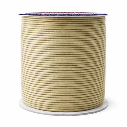 1.5mm Beige Waxed Cord (327 Foot)