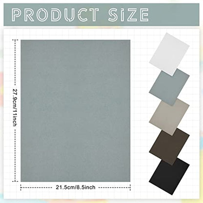 100 Sheets 5 Shades Cardstock Paper (100 Count)