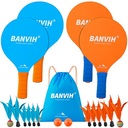 4 Racket Badminton Set