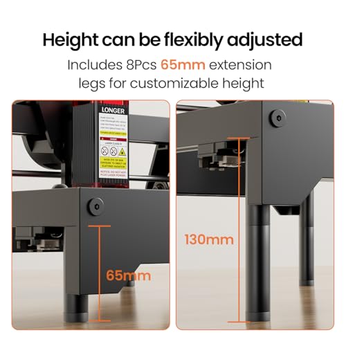 8Pcs Laser Engraver Raiser