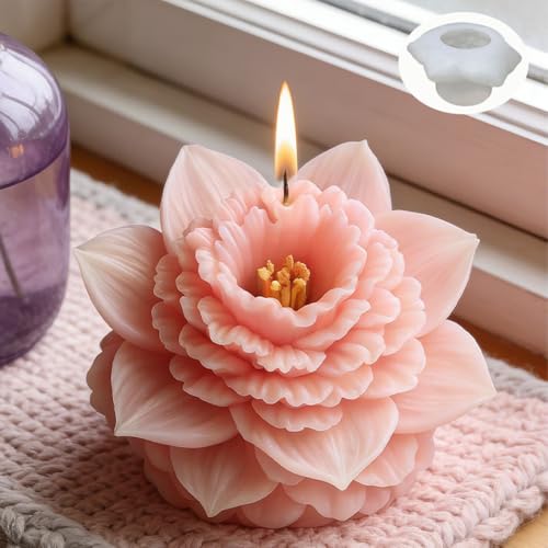 Flower Resin Casting Molds for Candle Making