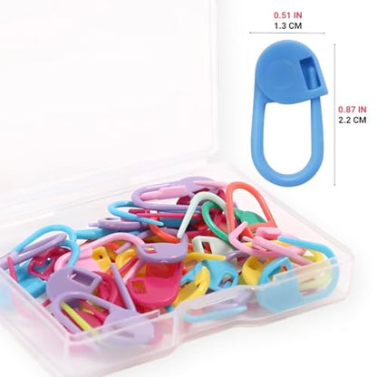 Stitch Markers for Crocheting (50 Count)