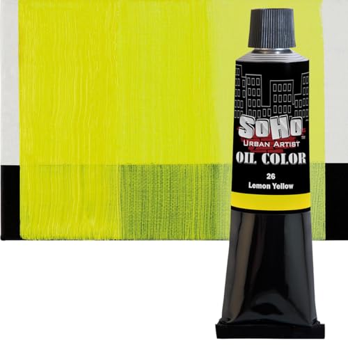 Oil Paint Lemon Yellow