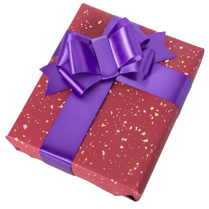 1-1/2 Inch Purple Ribbon 50Yards – Perfect for Gift Wrapping