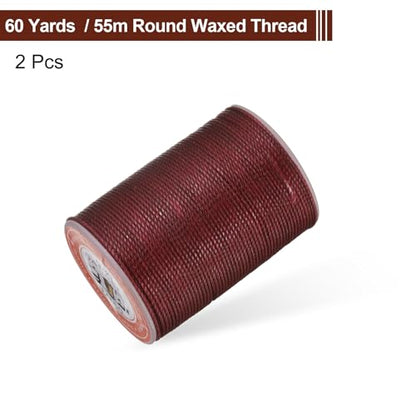 Round Leather Sewing Waxed Thread
