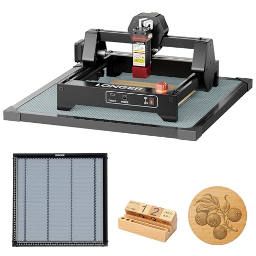 Ray5 mini 2.5W Laser Engraver with 15.7"x 15.7" Honeycomb Bed