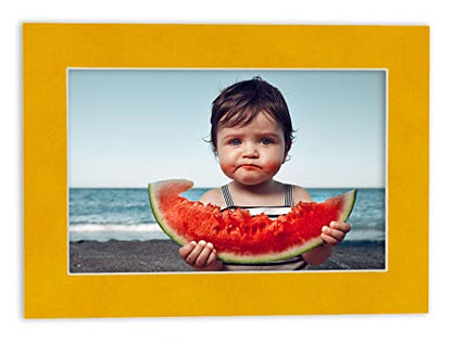 Pack of 25 Acid Free 8.5x11 Mats Bevel Cut for 7x9 Photos (25 Count)