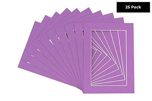 5x7 Mat for 8.5x11 Frame (25 Count)