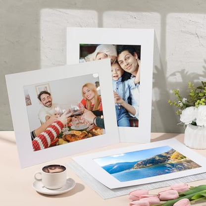 15 Pack Picture Mats 12x16 for 9x12 Photos (15 Count)