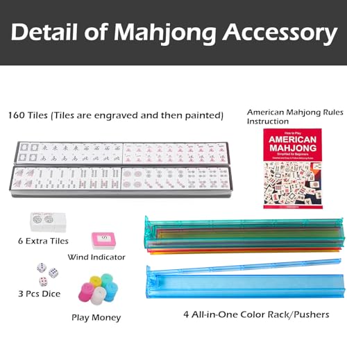 American Mahjong Game Set (166 Count)