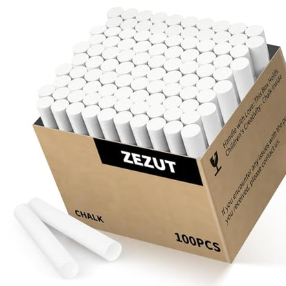 White Chalk 100PCS (100 Count)