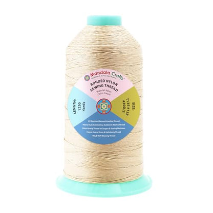 Size 138 420D T135 Cream Bonded Nylon Thread
