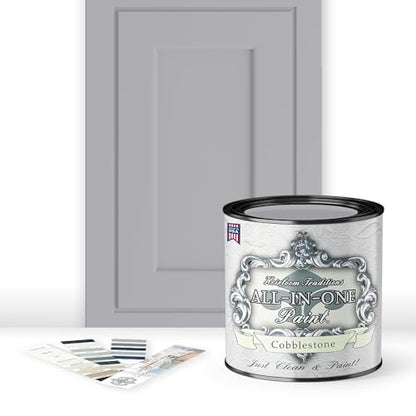 ALL-IN-ONE Paint by Heirloom Traditions, Cobblestone, Quart (32 Fl Oz)