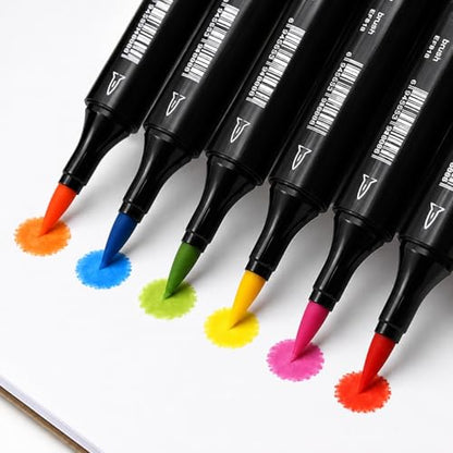 6 Pack Grey Gray Alcohol Markers (6 Count)