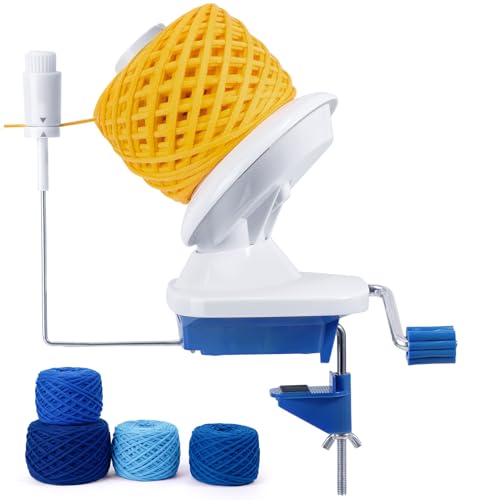 Manual Yarn Winder with Tension Spring for Tight Winding 4