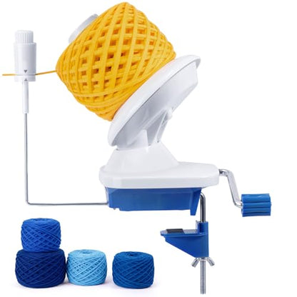 Manual Yarn Winder with Tension Spring for Tight Winding 4