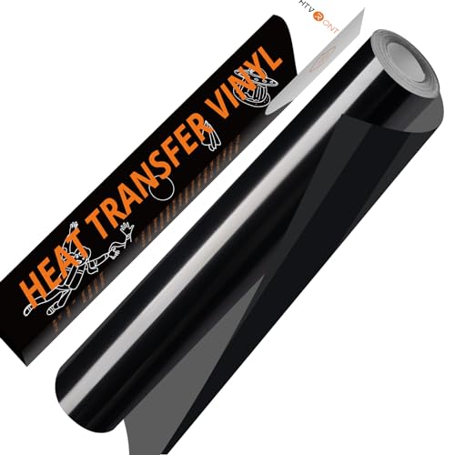 Black HTV Vinyl Roll