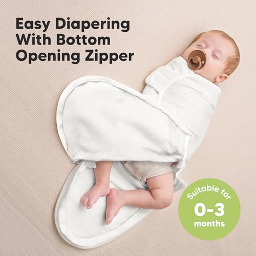 Newborn Swaddles with Zippers (3 Count)