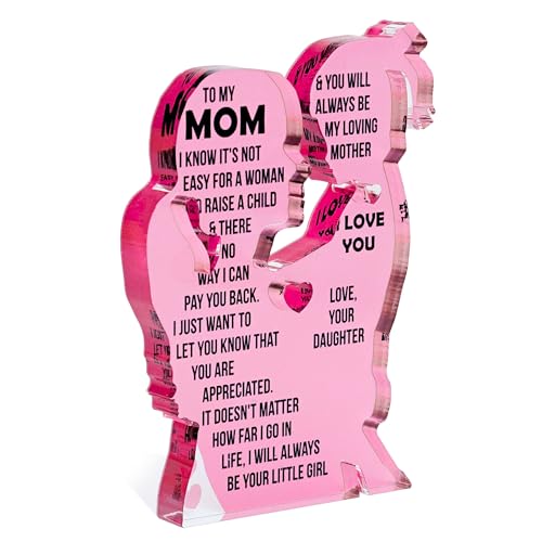 Mom Gift from Daughter Acrylic Plaque
