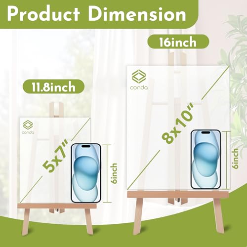 6 Pack 11.8" Tabletop Easel (6 Count)