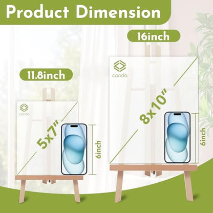 6 Pack 11.8" Tabletop Easel (6 Count)