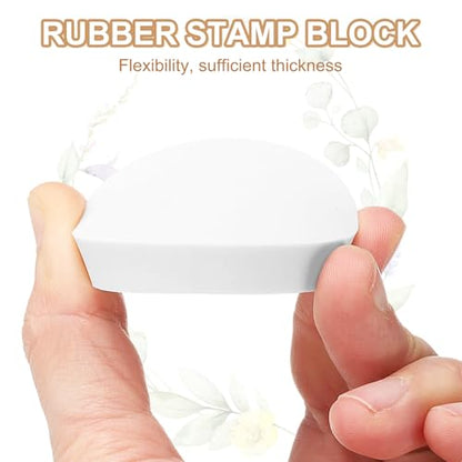 4Pcs 2" Rubber Carving Blocks (4 Count)