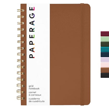 Graph Paper Spiral Notebook & Journal