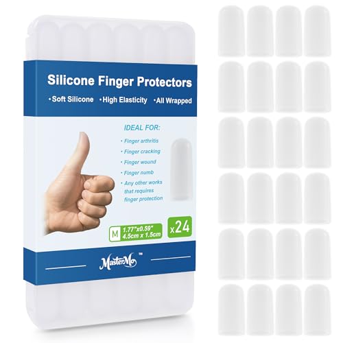 Gel Finger Cots Protectors (24 Count)