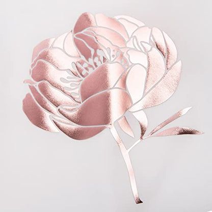 Rose Gold Metallic Foil Heat Transfer Vinyl 12" x5ft Rose Gold HTV Vinyl Roll Chrome Iron on Vinyl Easy to Cut & Weed DIY Heat Press Design for T