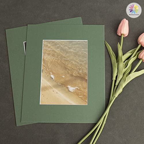 Mat Board Center 10 Pack 8x10 Photo Mats for 5x7 Picture
