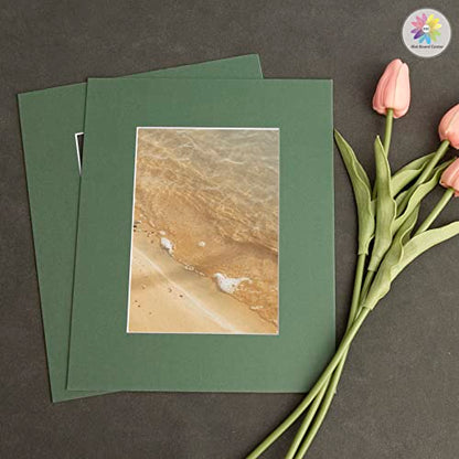 Mat Board Center 10 Pack 8x10 Photo Mats for 5x7 Picture