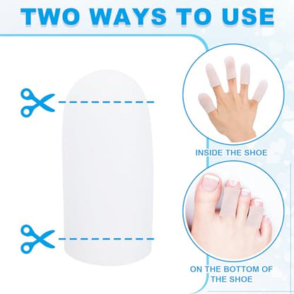 Gel Finger Cots 1.6"x0.79" (20 Count)