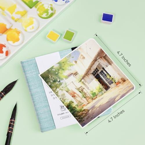 Square Watercolor Journal (24 Count)