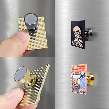 16Pcs Magnetic Pin Backs for Enamel Pins (16 Count)