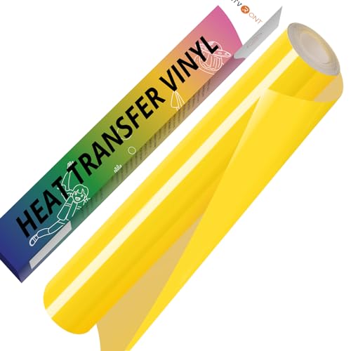 Yellow HTV Vinyl Roll