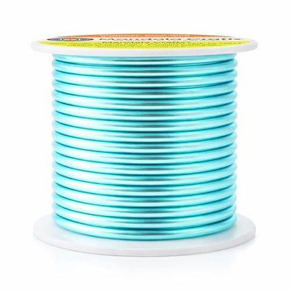 8 Gauge Turquoise Anodized Aluminum Craft Wire