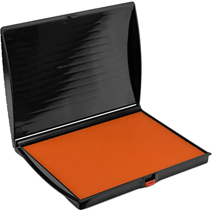 Large Premium Orange Ink Stamp Pad