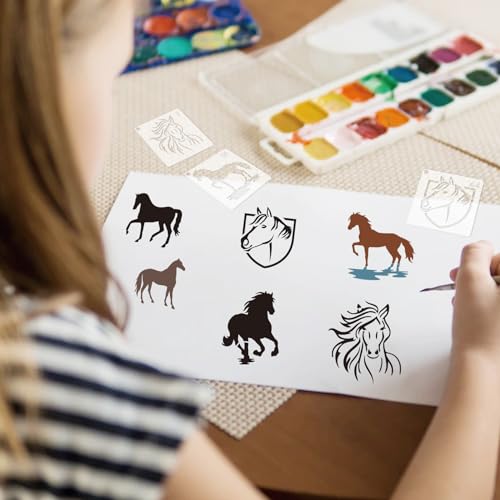Small Stencils for Painting on Wood Burning Reusable (65 Count)