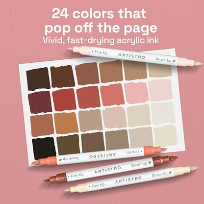 24 Skin Tones Dual (24 Count)