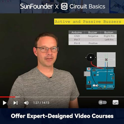 Ultimate Starter Kit Compatible with Arduino UNO IDE Scratch