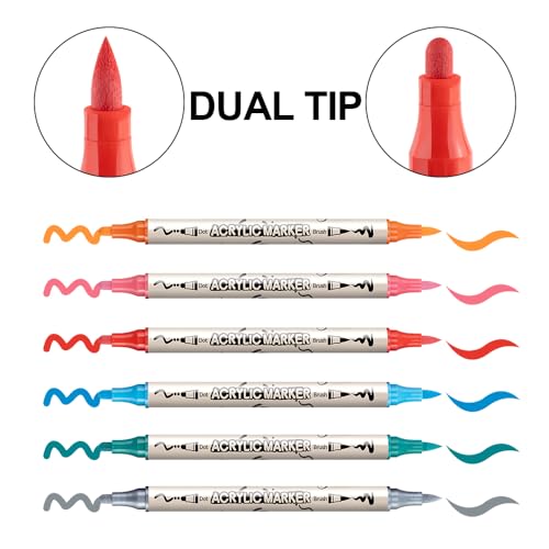 12 Colors Bold and Brush Dual (12 Count)