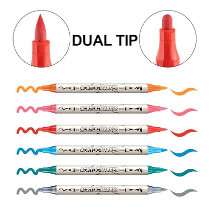 12 Colors Bold and Brush Dual (12 Count)