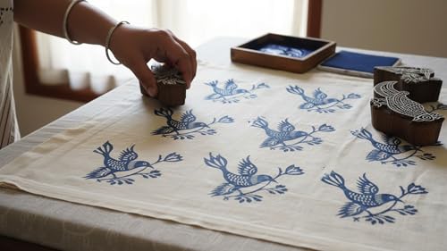 Craftsofindia® Set of 4 Birds Shaped Premium Hand (4 Count)