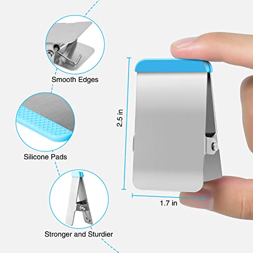 Chip Clips with Colored Silicone (12 Count)