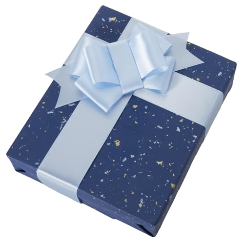 1-1/2 Inch Baby Blue Ribbon 50Yards – Perfect for Gift Wrapping